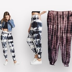 🇪🇸🐠Young Fabulous Broke Groove TieDye Jogger Pant purple small pockets